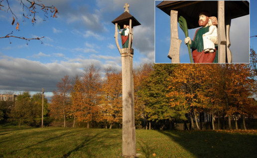 33_Sv. Juozapo koplytstulpis prie Plateliu baznycios. Is ZNPD arch.jpg